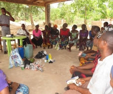 Modern farming training in Oruku