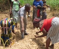 Training the rural farmer on modern farming methods